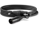 Rode XLR-Kabel XLRm-XLRf 3 m, Schwarz