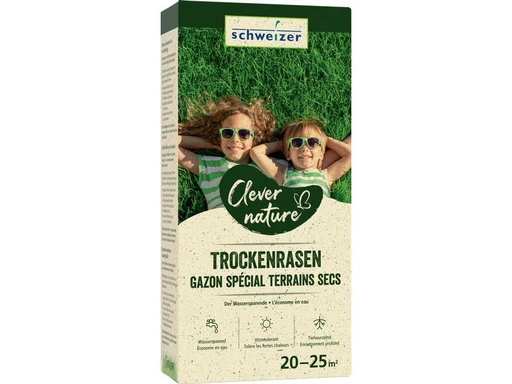 [90346943 1697309] Eric Schweizer Trockenrasen Clever Nature, 625 g