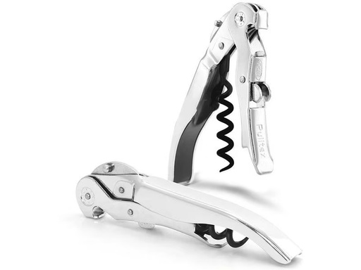 [90346977 1708078] Pulltex Korkenzieher ClickCut Chrome Chrom