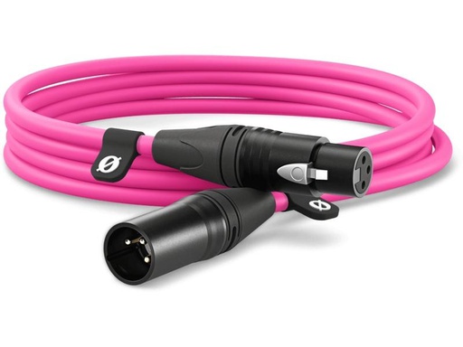 [90346990 1580023] Rode XLR-Kabel XLRm-XLRf 3 m, Rosa