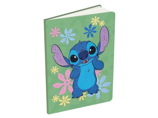 [90347067 1704563] CRAFT Buddy Bastelset Crystal Art Notebook Disney Stitch