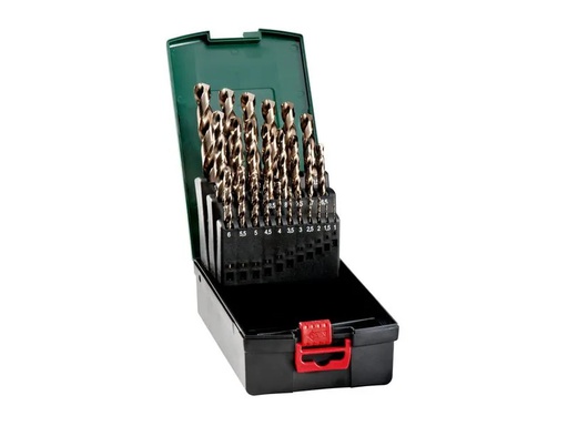 [90347093 1678515] Metabo Metallbohrer-Set HSS-Co, 25-teilig