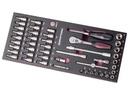 Kraftwerk Steckschlüssel-Set EVA3 46-teilig