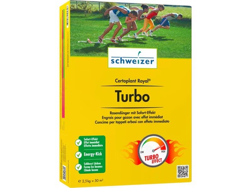[90347112 1697313] Eric Schweizer Rasendünger Certoplant Royal Turbo, 2.5 kg