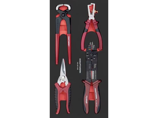 [90347163 1704251] Kraftwerk Zangen-Set Pro Line, 4-teilig