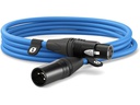 Rode XLR-Kabel XLRm-XLRf 3 m, Blau