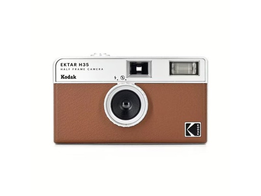 [90347241 1705956] Kodak Analogkamera Ektar H35 Sandbraun