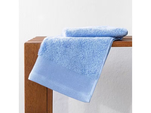 [90347279 1711749] Jean &amp; Len Gästetuch 30 x 50 cm, Hellblau