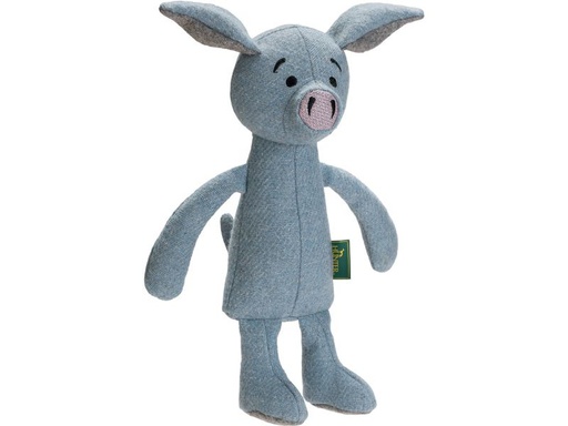 [90347386 1688765] Hunter Hunde-Spielzeug Marle Schwein, 35 cm, Blau