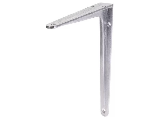 [90347404 1687418] STRUCT Alukonsole poliert 35 x 40 cm Silbergrau