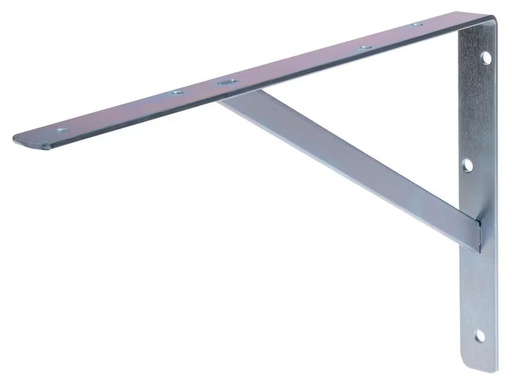 [90347444 1687441] STRUCT Stegkonsole 30 x 20 cm Silbergrau