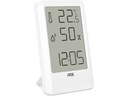 ADE Wetterstation Thermo-Hygrometer 11 cm, Weiss