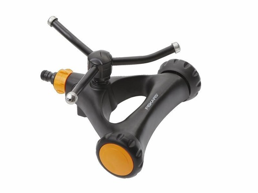 [90005468 1105381] Fiskars Pulsierender Sprinkler Metall mit Rädern