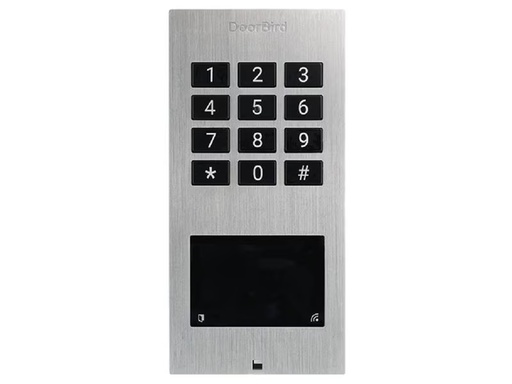 [90347554 1709590] Doorbird Zutrittskontrollsystem A1121 Aufputz PoE-fähig, Edelstahl