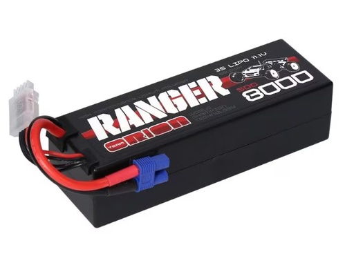 [90347651 1713543] Team Orion RC-Akku LiPo 8000 mAh 11.1 V Ranger, EC3
