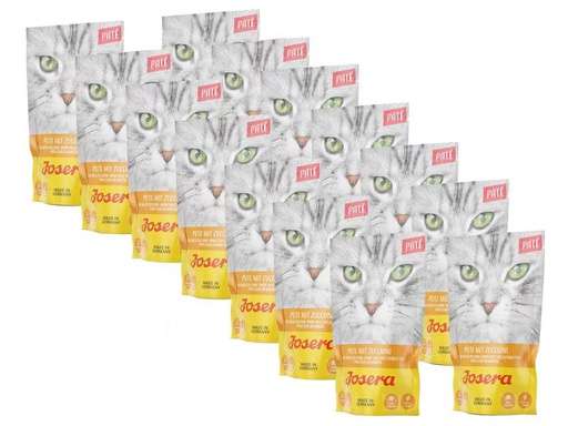 [90347690 1121848] Josera Nassfutter Paté Pute mit Zucchini 16 x 85g