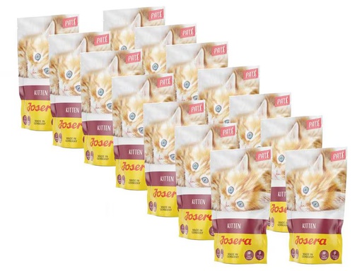 [90347720 1121844] Josera Nassfutter Paté Kitten, 16 x 85 g