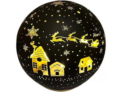 [90347732 1681610] Dameco Schneekugel Ø 15 cm, Schwarz