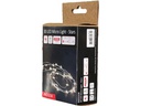 Dameco LED Lichterkette Angel Hair Sterne, 30 LEDs, 70 cm, Silver