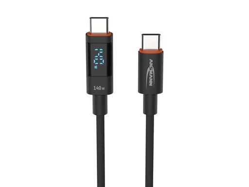 [90347779 1705862] Ansmann USB-Ladekabel Typ-C auf USB Typ-C Kabel, 120 cm