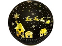 Dameco Schneekugel Ø 12 cm, Schwarz