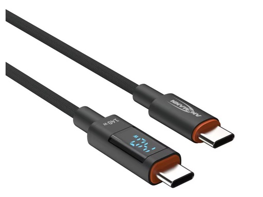 [90347860 1705861] Ansmann USB-Ladekabel Typ-C auf USB Typ-C Kabel, 200 cm