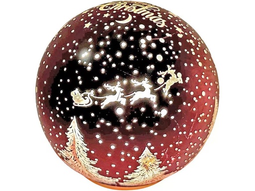 [90347868 1681601] Dameco Schneekugel Ø 12 cm, Rot