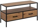 AC Design Konsolentisch Seaford 90 x 35 x 50 cm, Eiche