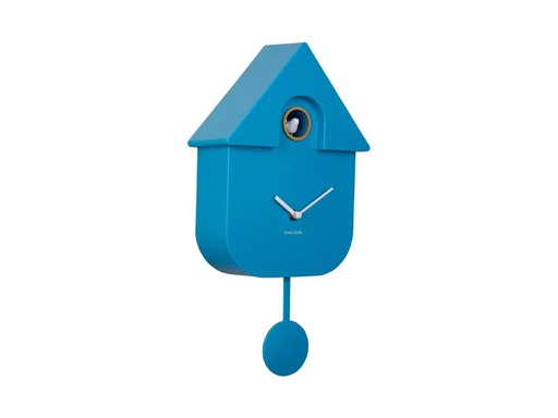 [90347996 1683841] KARLSSON Wanduhr Kuckuck Blau