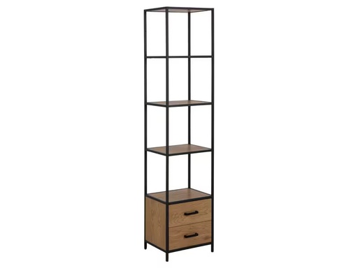 [90348114 1702433] AC Design Regal Seaford 42 x 35 x 185 cm, Eiche