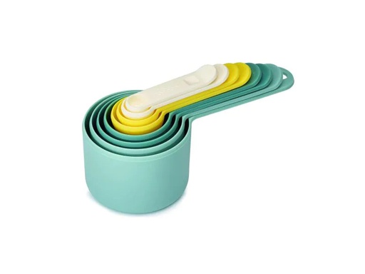 [90054952 454355] Joseph Joseph Messlöffel Nest 8 Stück, Blau/Gelb/Weiss