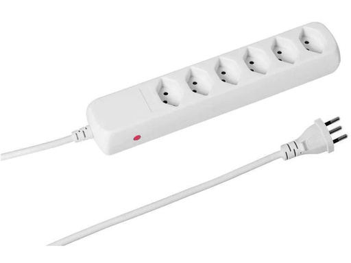 [90054955 636821] STEFFEN Steckdosenleiste POWER EASY 6x T13