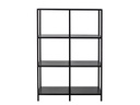 Bloomingville Regal Valde 80 cm x 114 cm, Schwarz