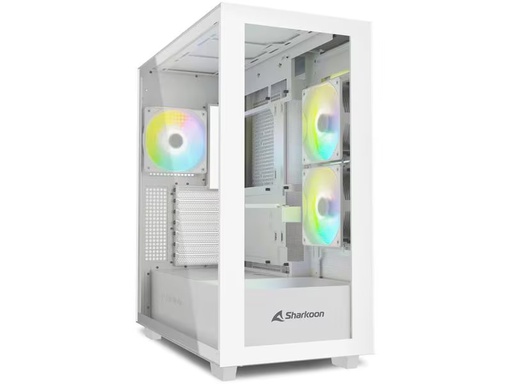 [90348207 1703714] Sharkoon PC-Gehäuse Rebel C60 Weiss