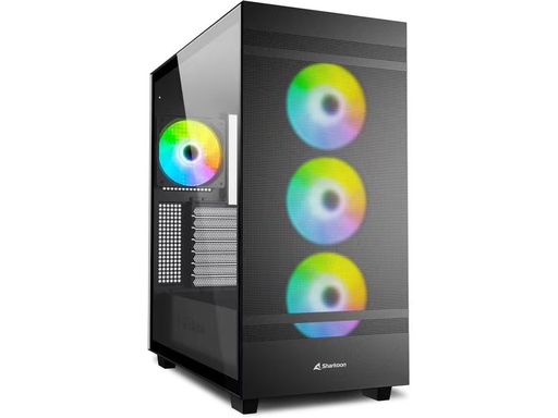 [90348244 1703704] Sharkoon PC-Gehäuse Rebel C50 RGB Schwarz
