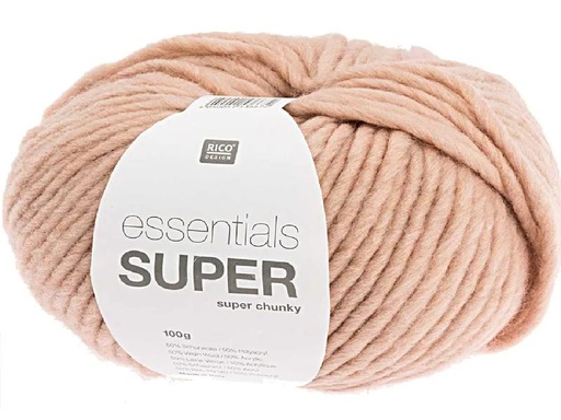[90000526 1156741] Rico Design Wolle Essentials Super Super Chunky 100 g, Sand