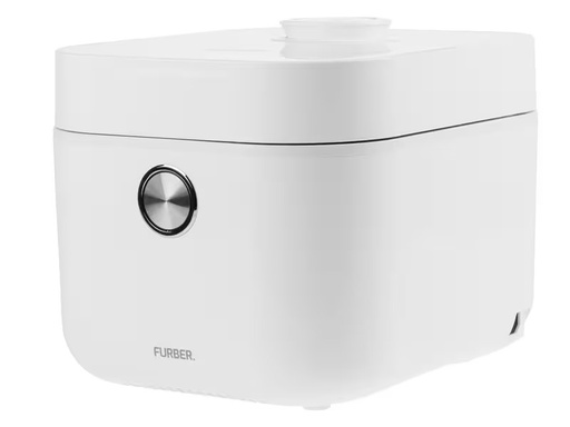 [90348393 1582431] FURBER Reiskocher SAN Induktion 3 L, Weiss