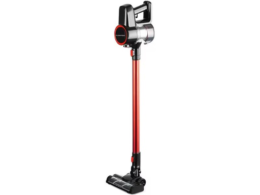 [90348432 1708864] CLEANmaxx Akku-Hand- und Stielsauger Rot/Schwarz