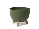 Neogard AG Blumentopf ROMA ECO WOOD green Ø 29 cm