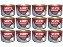 Rinti Nassfutter Dose Gold mit Geflügelherzen, 12 x 185 g