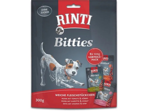 [90348472 1691093] Rinti Leckerli Bitties, 3 x 100 g