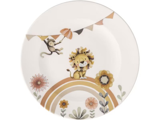 [90348484 1710662] Villeroy &amp; Boch Kinderteller Roar Lion 6 Stück, Hellorange