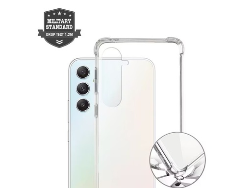 [90348491 1705514] 4smarts Back Cover Hybrid Case Ibiza Galaxy A55 5G Transparent