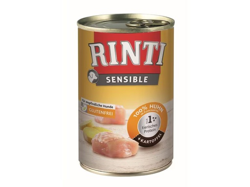 [90348509 1691066] Rinti Nassfutter Sensible Dose Huhn + Kartoffel, 400 g
