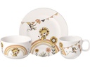 Villeroy & Boch Kindergeschirrset Roar Lion 3-teilig, Hellorange