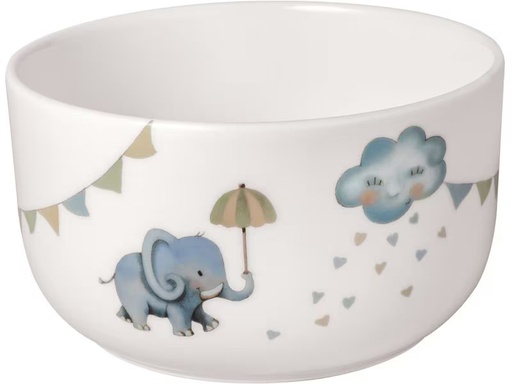 [90348552 1710669] Villeroy &amp; Boch Kinderschale Walk Elephant 440 ml, 6 Stück, Hellblau