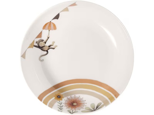 [90348575 1710663] Villeroy &amp; Boch Kinderteller Roar Lion 370 ml, 6 Stück, Hellorange