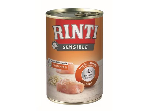 [90348655 1691064] Rinti Nassfutter Sensible Dose Huhn + Reis, 400 g