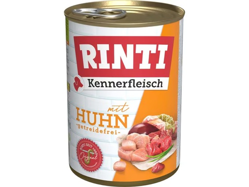 [90348678 1691061] Rinti Nassfutter Kennerfleisch pur Dose Huhn, 400 g