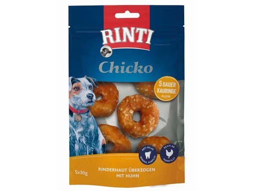 [90348679 1691089] Rinti Leckerli Dauer-Kauring S, 5 x 30 g